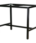 Henley Bar Table Frame In Satin Black To Suit 1200x800 Top