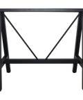 A Frame Bar Base In Black 120X70 View From Front