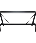 A Frame Bar Base In Black 180X70 View From Front
