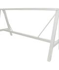 A Frame Bar Base In White 180X70 View From Front Angle
