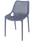 Air Chair By Siesta In Anthracite, Viewed From Angle In Front