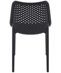 Air Chair By Siesta In Black, Viewed From Behind