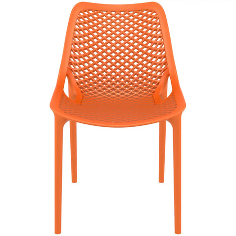 Air Chair By Siesta In Orange, Viewed From Front