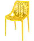 Air Chair By Siesta In Yellow, Viewed From Angle In Front