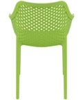 Air XL Armchair By Siesta In Tropical Green, Viewed From Behind