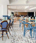 Bentwood Armchair And Jasmine Chairs In Dining At Hotel Pacific
