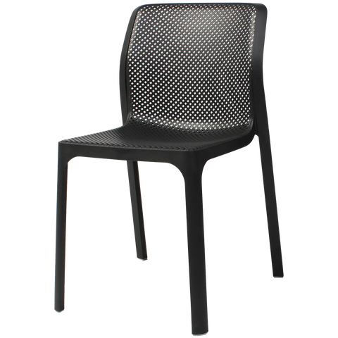 Bit Chair By Nardi In Anthracite, Viewed From Front Angle