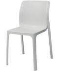 Bit Chair By Nardi In White, Viewed From Front Angle