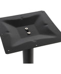 Bolt Down Dining Base 70 Black View Of Metal Top Plate