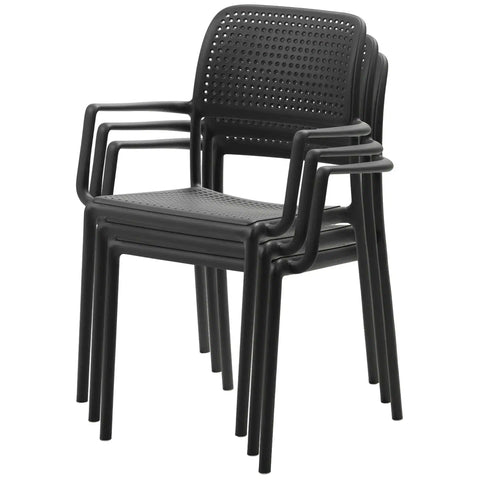 Bora Armchair By Nardi In Anthracite Stacked