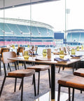 Caprice Side Chair With Custom Upholstery In Main Dining At Bespoke Wine Bar And Kitchen At Adelaide Oval