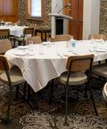 Caprice Side Chairs With Custom Upholstery At Robin Hood Hotel