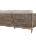 Catalina Lounge 2.5 Seater In Natural Beige, Viewed From Back Angle