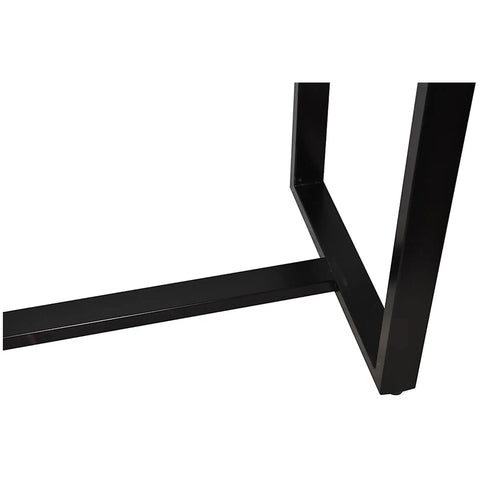 Citadel Bar Base In Black 180X70, Viewed From Bottom Side