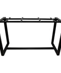 Citadel Bar Base In Black 180X70, Viewed From Front