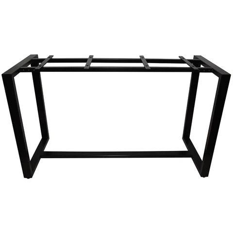 Citadel Bar Base In Black 180X70, Viewed From Front