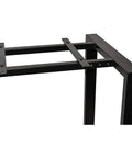 Citadel Bar Base In Black 180X70, Viewed From Top Side