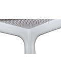 Clip X Table In White, Viewed From Underside