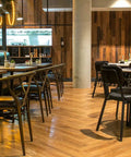 Coleman Armchairs Caprice Side Chairs And Custom Timber Table Tops At Caffe Primo TTP