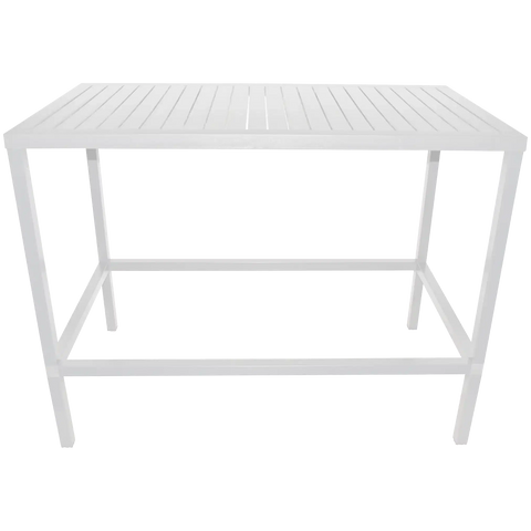 Cube By Nardi Bar Table 140x80 In Anthracite, Viewed From Front