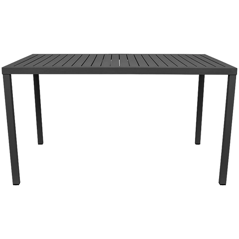 Cube Table In Anthracite 1400X800, Viewed From In Front