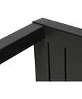 Cube Table In Anthracite, Viewed From Underside Corner