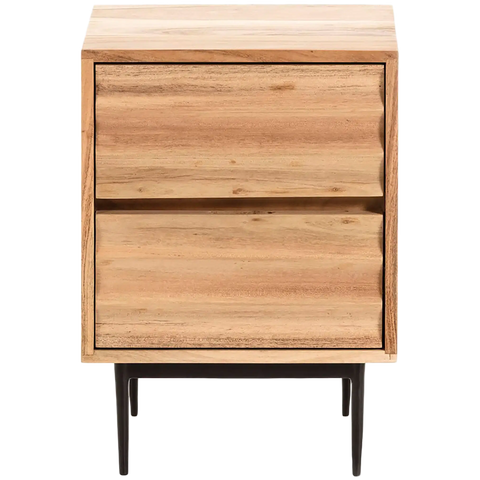 Delsie Bedside Table, Viewed From Front