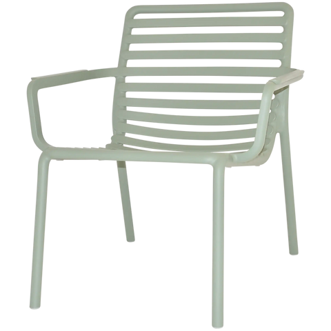 Doga Relax Armchair By Nardi In Menta, Viewed From Angle In Front