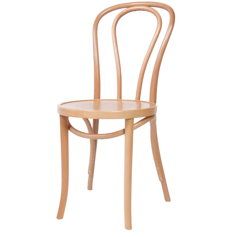 Fameg No 18 Side Chair In Natural, Viewed From Front