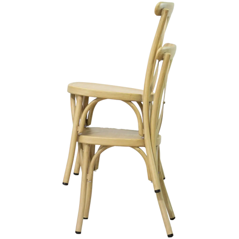 Florence Chair Natural Stacked