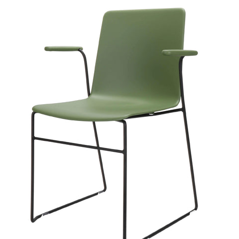 Gecko Chair | Sled with Arms