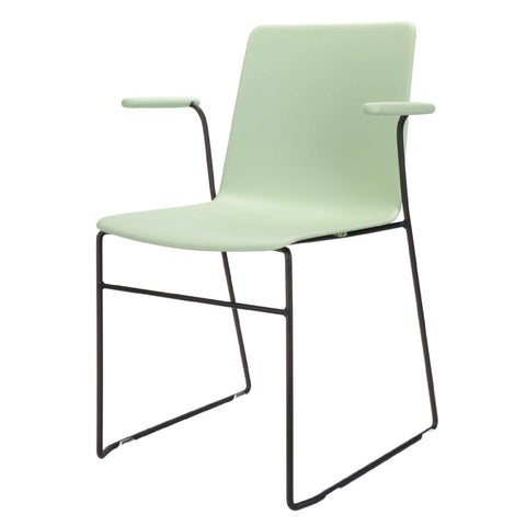 Gecko Chair | Sled with Arms