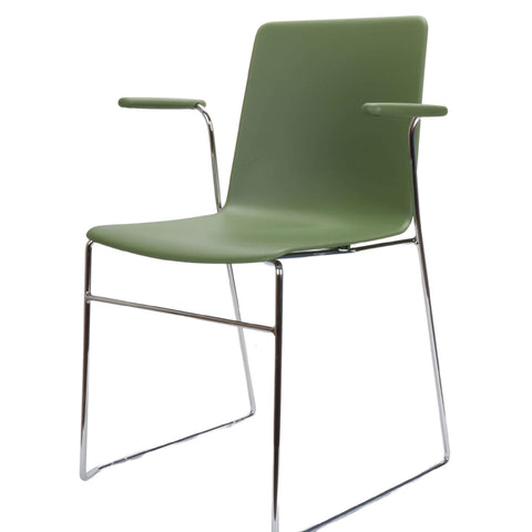 Gecko Chair | Sled with Arms