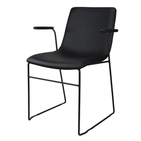 Gecko Deluxe Chair | Sled with Arms