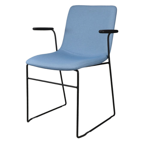 Gecko Deluxe Chair | Sled with Arms