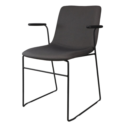 Gecko Deluxe Chair | Sled with Arms