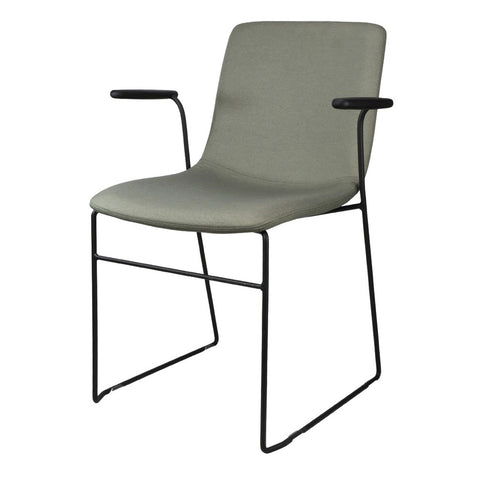 Gecko Deluxe Chair | Sled with Arms
