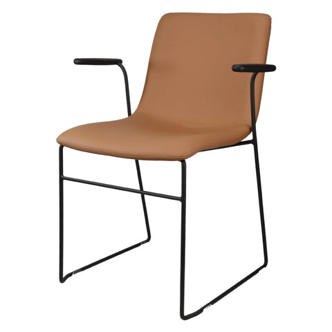 Gecko Deluxe Chair | Sled with Arms