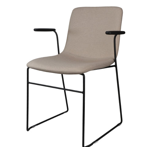 Gecko Deluxe Chair | Sled with Arms