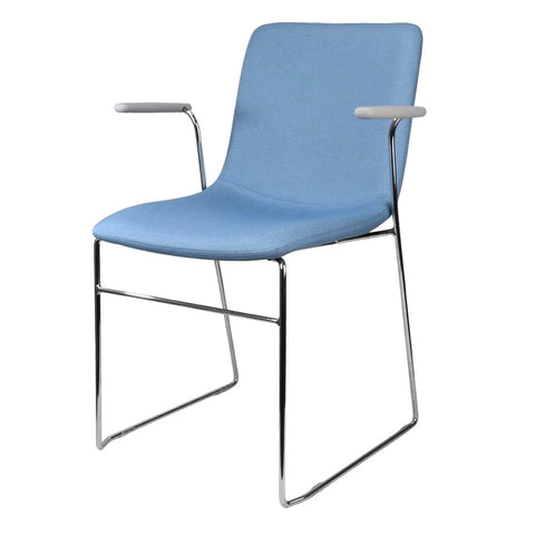 Gecko Deluxe Chair | Sled with Arms