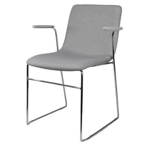 Gecko Deluxe Chair | Sled with Arms