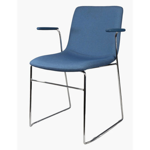 Gecko Deluxe Chair | Sled with Arms