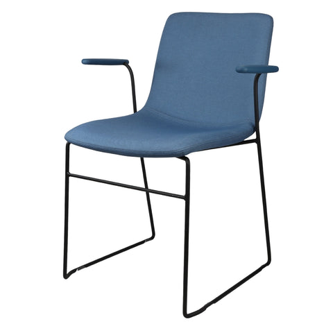 Gecko Deluxe Chair | Sled with Arms