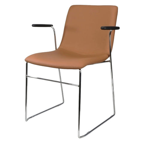 Gecko Deluxe Chair | Sled with Arms