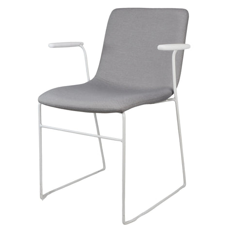 Gecko Deluxe Chair | Sled with Arms