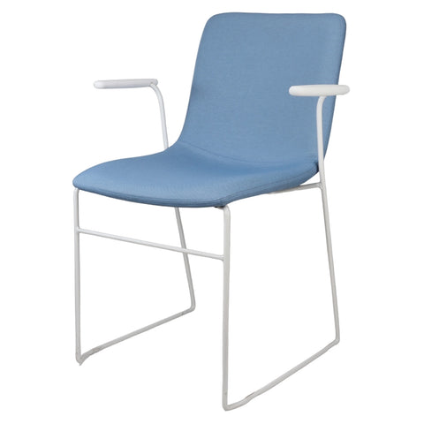 Gecko Deluxe Chair | Sled with Arms