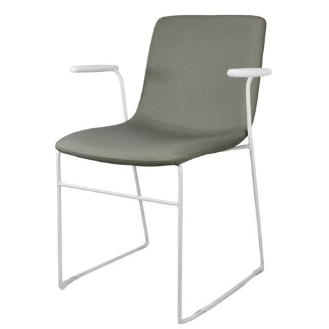 Gecko Deluxe Chair | Sled with Arms
