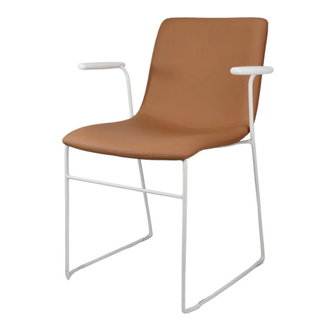 Gecko Deluxe Chair | Sled with Arms