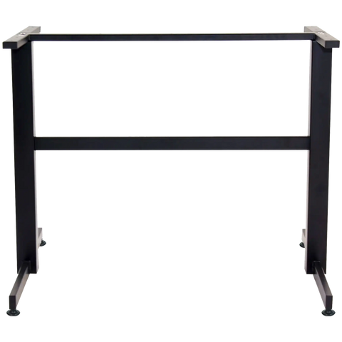 Gibson 2 Way Table Base Black 120x80 View From Front