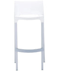 Gio Barstool By Siesta White, Viewed From Front